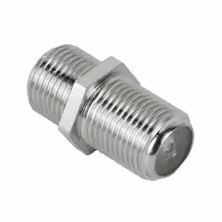 Hama SAT Adapter F-Socket - F- Socket, Gris