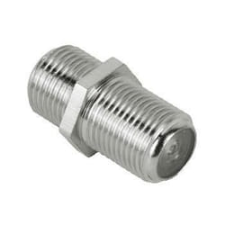 Hama SAT Adapter F-Socket - F- Socket Gris