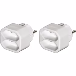 Hama 00047631, Type C (Europlug), 230 V, Blanc, 1150 W, Mâle/Femelle