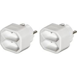Hama 00047631 adaptateur prise d'alimentation Type C (Europlug) Blanc