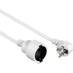 Hama 00047865 multiprise 3 m 1 sortie(s) CA Blanc
