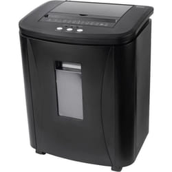 Hama Premium AutoM120 destructeur de papier Découpage par micro-broyage 60 dB 22,5 cm Noir