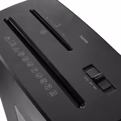 Hama Prime M50CD-B destructeur de papier Découpage par micro-broyage 68 dB 22 cm Noir - Vue supplémentaire 3
