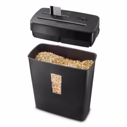Hama Prime M50CD-B destructeur de papier Découpage par micro-broyage 68 dB 22 cm Noir - Vue supplémentaire 5