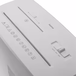 Hama Prime M50CD-W destructeur de papier Découpage par micro-broyage 68 dB 22 cm Blanc - Vue supplémentaire 3