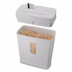 Hama Prime M50CD-W destructeur de papier Découpage par micro-broyage 68 dB 22 cm Blanc - Vue supplémentaire 5