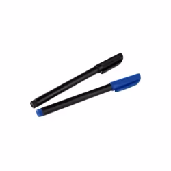 Hama CD/DVD Marking Pens, Set of 2, Black, Blue, Multicolore