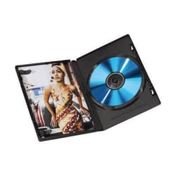 Hama DVD Jewel Cases, Pack of 5, black 1 disques Noir