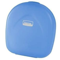 Hama 7451334 Caisse rigide 24 disques Bleu, Transparent