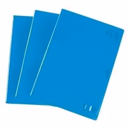 Hama Blu-ray Disc Double Jewel Case, 3 pcs./pack, blue, 2 disques, Bleu