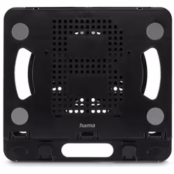 Hama Rotation, Supports de Notebook, Noir, Plastique, 39,1 cm (15.4"), 360°, 220 mm