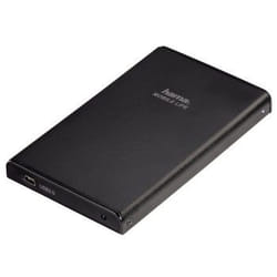 Hama 00053164 Boîtier de disques de stockage Noir 2.5"