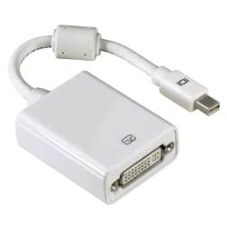 Hama MiniDP/DVI Adapter Mini DisplayPort Blanc