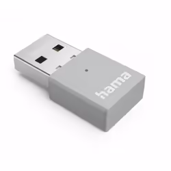 Hama 00053310, Sans fil, USB, WLAN, 600 Mbit/s, Gris