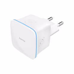 Hama N300, Répéteur réseau, 300 Mbit/s, Wifi, Ethernet/LAN, Blanc