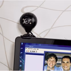 Hama 00053950 webcam 1,3 MP 1280 x 1024 pixels USB 2.0 Noir - Vue supplémentaire 4