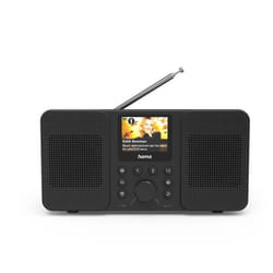 Hama 00054257 Radio portable Personnel Numérique Noir