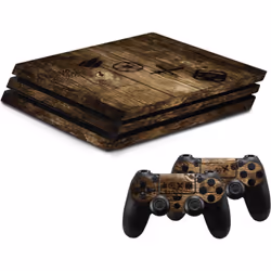 Hama 00054465, Adhésifs, PlayStation 4, Bois, Sony PlayStation 4 Pro, 7 pièce(s)