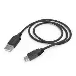Hama Basic, 1,5 m, USB A, Micro-USB A, USB 2.0, Mâle/Mâle, Noir