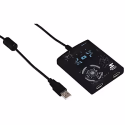 Hama Speedshot Ultimate, Universel, Noir, PS4/PS3/Xbox One/Xbox 360, Avec fil, Micro-USB