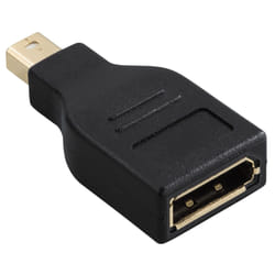 Hama 00054548 changeur de genre de câble Mini DisplayPort DisplayPort Noir