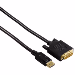 Hama 00054593, 1,8 m, Displayport, Noir