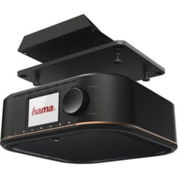 Hama DR350 Portable Analogique et numérique Noir