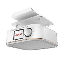 Hama DR350 Portable Analogique et numérique Blanc