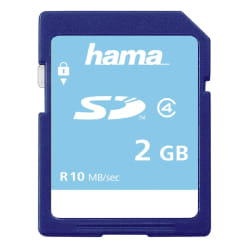 Hama HighSpeed SecureDigital Card 2 GB 2 Go SD