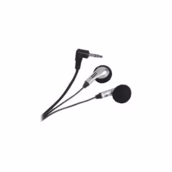 Hama HK-202, Avec fil, 20 - 20000 Hz, Musique, Écouteurs, Noir, Argent