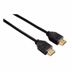 Hama 00056521, 1,5 m, HDMI Type A (Standard), HDMI Type A (Standard), Compatibilité 3D, 10,2 Gbit/s, Noir