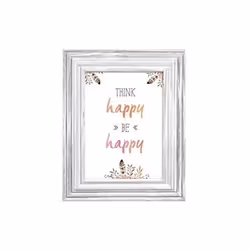Hama Pori, Bois, Blanc, Cadre pour une seule photo, 13 x 18 cm, Rectangulaire, Réfléchissant