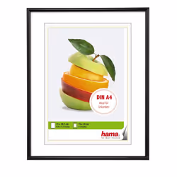 Hama 00061626, Cadre pour une seule photo, Polystyrène, Argent, 15 x 20 cm, 210 mm, 297 mm