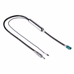 Hama Antenna Adapter VW/Phantom, Fakra/Z-Socket to DIN Plug, Noir