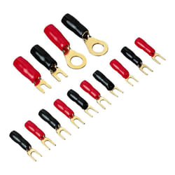 Hama Crimp Connection Kit connecteur de fils Noir, Rouge