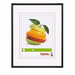 Hama 4007249662132, Cadre pour une seule photo, Plastique, Noir, Table, Mur, 5 x 7 cm, Rectangulaire