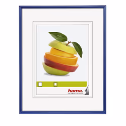 Hama Sevilla, Verre, Plastique, Bleu, Transparent, Cadre pour une seule photo, 9 x 13 cm, Réfléchissant, 130 mm