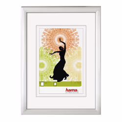 Hama Madrid, Cadre pour une seule photo, Plastique, Blanc, 15 x 20 cm, Rectangulaire, Réfléchissant