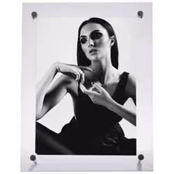 Hama Nora, Acrylique, Transparent, Cadre pour une seule photo, Table, 13 x 18 cm, Rectangulaire