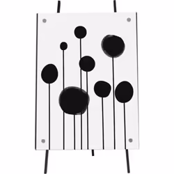 Hama Arts, Acrylique, Noir, Cadre pour une seule photo, Table, 13 x 18 cm, Rectangulaire