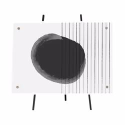 Hama Arts, Acrylique, Noir, Cadre pour une seule photo, Table, 13 x 18 cm, Rectangulaire