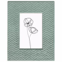Hama Velluto, Couleur menthe, Cadre pour une seule photo, Table, 10 x 15 cm, Rectangulaire, Paysage/portrait