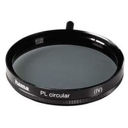 Hama Filtre polarisant circulaire, Traité, Noir, 52mm