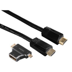 Hama 00074242 câble HDMI 1,5 m HDMI Type A (Standard) Noir