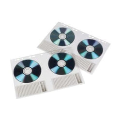 Hama 00078352 étui disque optique Housse 2 disques Transparent