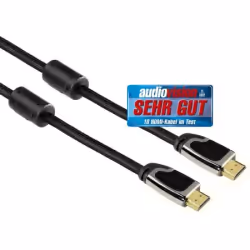 Hama 00083057, 3 m, HDMI Type A (Standard), HDMI Type A (Standard), Noir