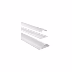 Hama Cable Duct, semicircular, 100/2.1 cm, white, 90 x 100 x 21 mm