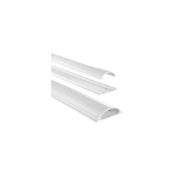 Hama Cable Duct, semicircular, 100/2.1 cm, white