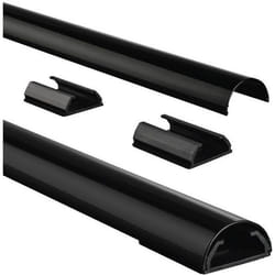 Hama 00083170 serre-câbles Aluminium Noir