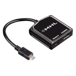 Hama MHL Adapter adaptateur graphique USB Noir